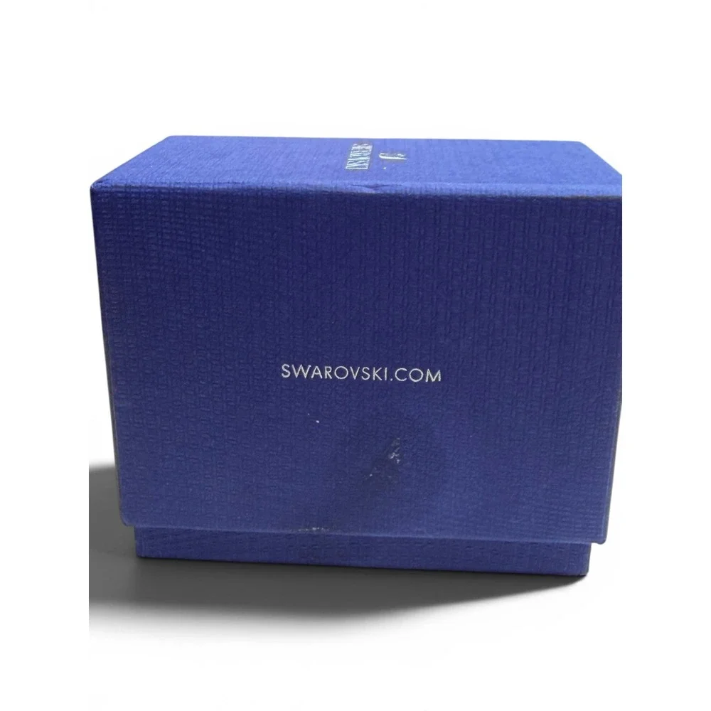 Swarovski Angelic Blue Cushion Cut Bolo Bracelet w/ Original Presentation Box